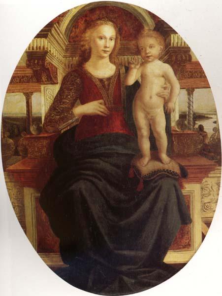 Pollaiuolo, Jacopo Madonna and Child France oil painting art